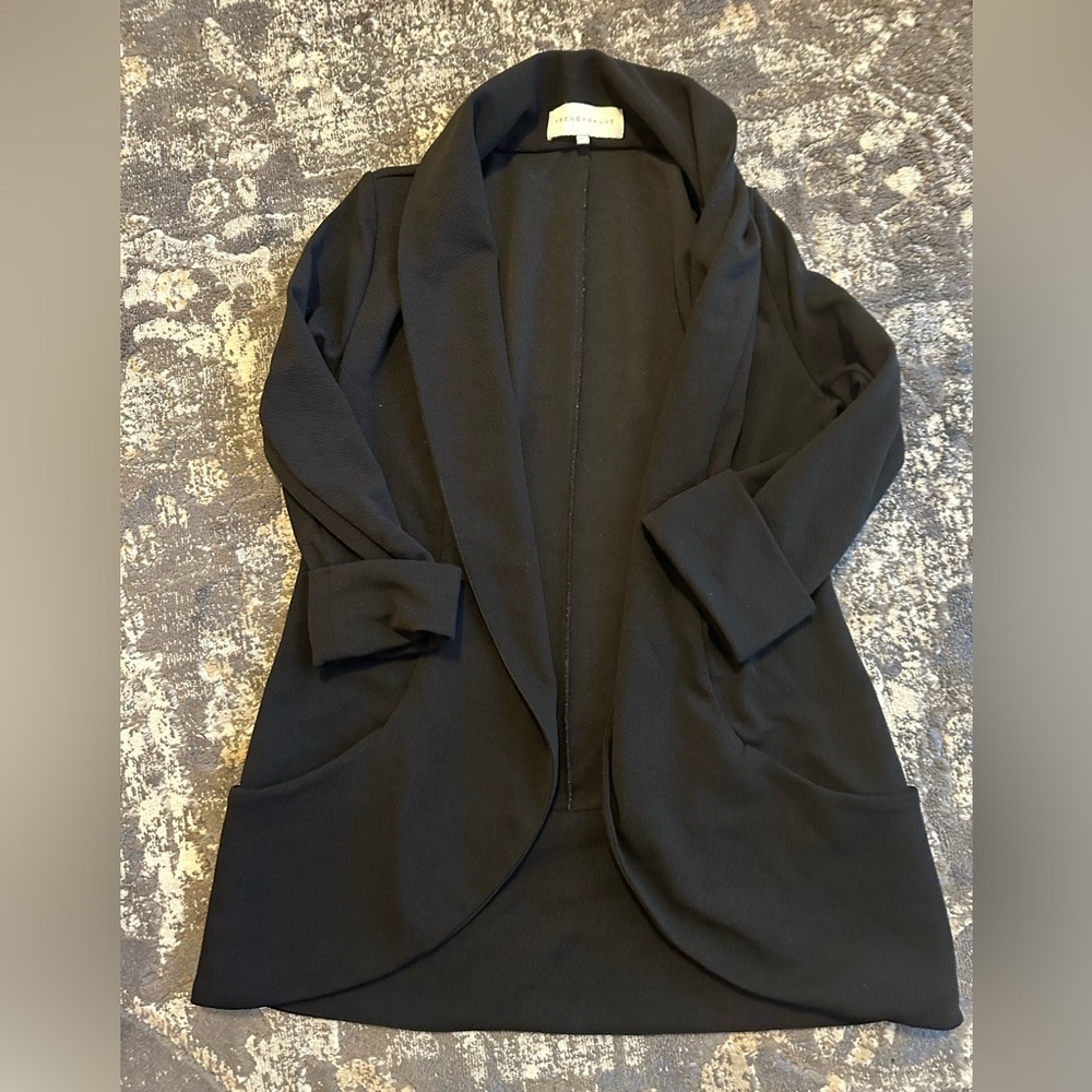 French Mauve Melanie Shawl Knit Jacket
